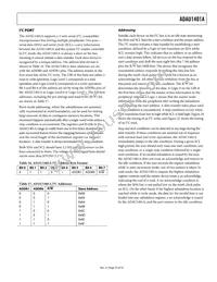 ADAU1401AWBSTZ-RL Datasheet Page 23