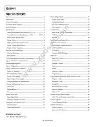 ADAU1461WBCPZ-R7 Datasheet Page 2