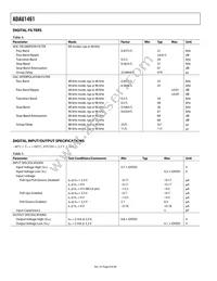 ADAU1461WBCPZ-R7 Datasheet Page 8