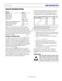 ADAU1467WBCPZ300RL Datasheet Page 17