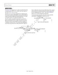 ADAU1701JSTZ Datasheet Page 21