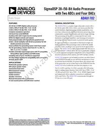 ADAU1702JSTZ-RL Datasheet Cover
