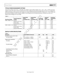 ADAU1777BCBZRL Datasheet Page 9