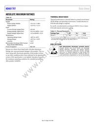 ADAU1787BCBZRL Datasheet Page 16