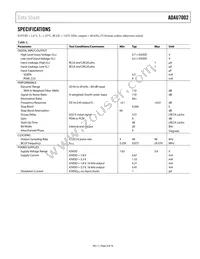 ADAU7002ACBZ-RL Datasheet Page 3