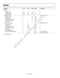 ADAV801ASTZ-REEL Datasheet Page 6