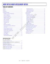 ADBF533WBBZ506 Datasheet Page 2