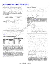 ADBF533WBBZ506 Datasheet Page 14