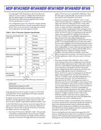 ADBF549WBBCZ5M03 Datasheet Page 20