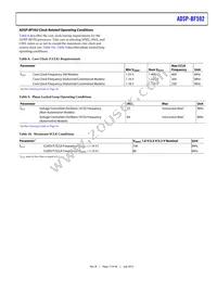 ADBF592WYCPZ402 Datasheet Page 17