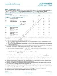 ADC0801S040TS/C1 Datasheet Page 8