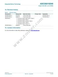 ADC0801S040TS/C1 Datasheet Page 17