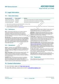 ADC0801S040TS/C1:1 Datasheet Page 18