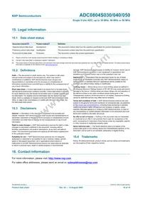 ADC0804S030TS/C1:1 Datasheet Page 18