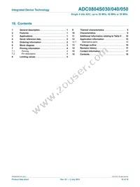 ADC0804S050TS/C1 Datasheet Page 18