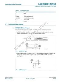 ADC0808S250HW-C18 Datasheet Page 5