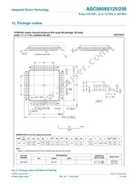 ADC0808S250HW-C18 Datasheet Page 17