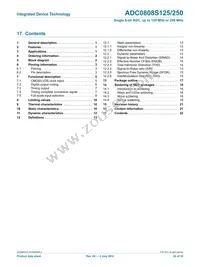 ADC0808S250HW-C18 Datasheet Page 22