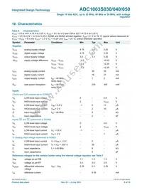 ADC1003S050TS/C1 Datasheet Page 6