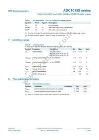 ADC1015S065HNC1:5 Datasheet Page 6