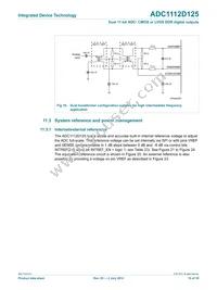 ADC1112D125HN-C18 Datasheet Page 19