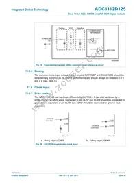 ADC1112D125HN-C18 Datasheet Page 22