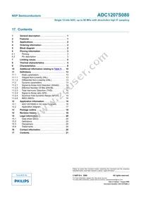 ADC1207S080HW/C1:5 Datasheet Page 21