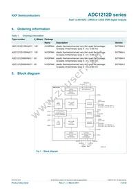 ADC1212D065HN/C1/5 Datasheet Page 2
