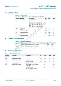 ADC1212D065HN/C1/5 Datasheet Page 7