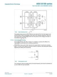 ADC1213D125HN-C18 Datasheet Page 14