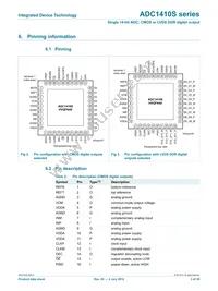 ADC1410S125HN-C18 Datasheet Page 3