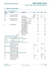 ADC1410S125HN-C18 Datasheet Page 6