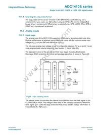 ADC1410S125HN-C18 Datasheet Page 17