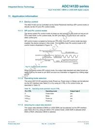 ADC1412D125HN-C18 Datasheet Page 17