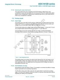 ADC1412D125HN-C18 Datasheet Page 18