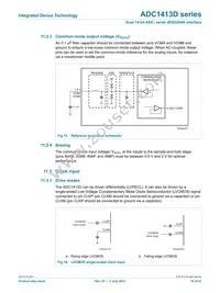 ADC1413D125HN-C18 Datasheet Page 19