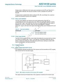 ADC1413D125HN-C18 Datasheet Page 21