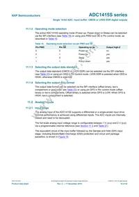 ADC1415S105HN/C1 Datasheet Page 18