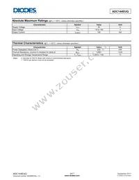 ADC144EUQ-13 Datasheet Page 2