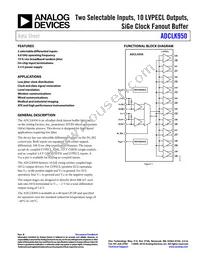 ADCLK950BCPZ-REEL7 Datasheet Cover