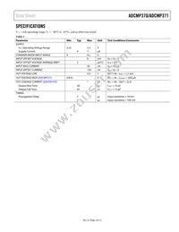 ADCMP370AKS-REEL Datasheet Page 3