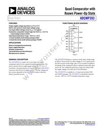 ADCMP393ARUZ Datasheet Cover