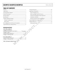 ADCMP552BRQ Datasheet Page 2