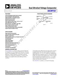 ADCMP567BCPZ Datasheet Cover