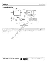 ADCMP567BCPZ Datasheet Page 14