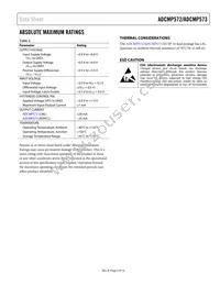 ADCMP572BCPZ-RL7 Datasheet Page 5