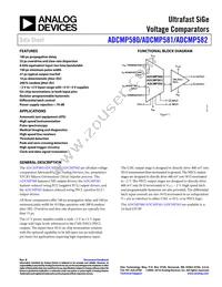 ADCMP581BCPZ-R2 Datasheet Cover