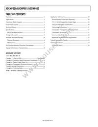 ADCMP600BRJZ-RL Datasheet Page 2