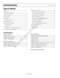 ADCMP605BCPZ-R2 Datasheet Page 2
