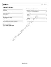 ADCMP671-1YUJZ-RL7 Datasheet Page 2